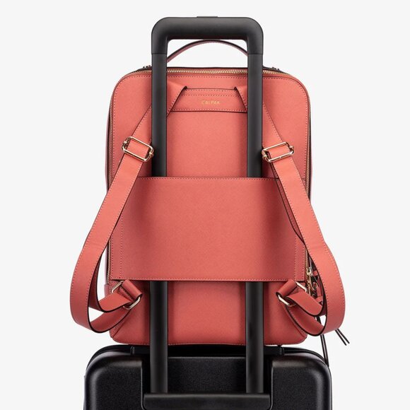 BRAND NEW | Kaya 15 inch Laptop Backpack | CORAL main image 2